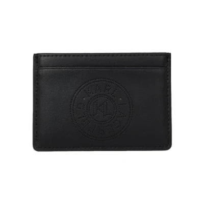 Image of KARL Lagerfeld Circle Cardholder Wallet, Women&#039;s, Size: One Size, Black