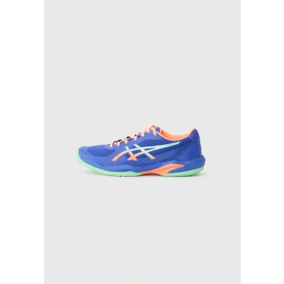 Image of Asics Solution Swift FF 2 Padel shoes, Men&#039;s, Size: 10.5, Dark blue/menthol shoes