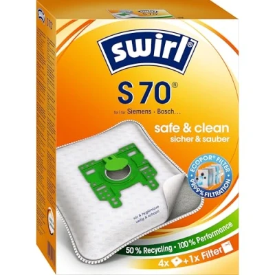 Image of Swirl Vacuum cleaner bag S70 verp. 4pcs