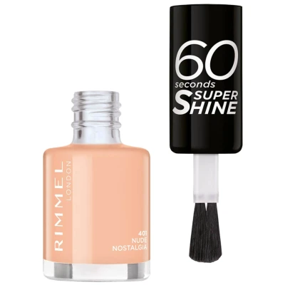 Image of Rimmel 60 Seconds Super Shine Nagellak 401 Nude Nostalgia