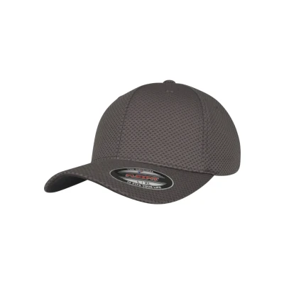 Image of Flexfit 3D Hexagon Cap, Size: S/M, Darkgrey
