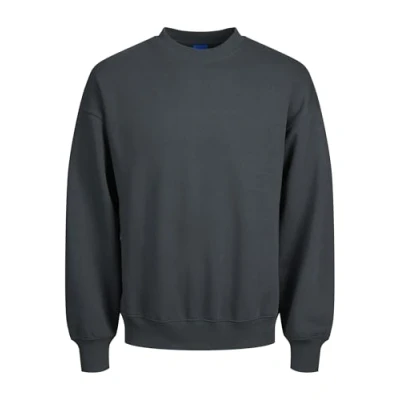 Image of Jack &amp; Jones Einfarbig Sweatshirt, Men&#039;s, Size: Large, Forest river