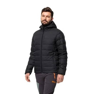 Image of Jack Wolfskin Ather Down jacket, Men&#039;s, Size: Large, Schwarz