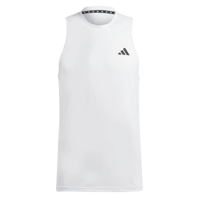 Image of adidas Performance Train Essentials TANK Top, Men&#039;s, Size: Small, White