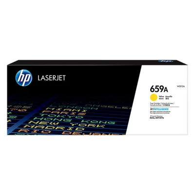 Image of HP W2012A 659A Original LaserJet Toner Cartridge, Yellow, Single Pack