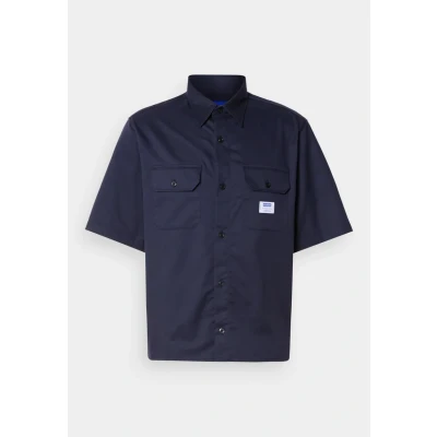 Image of HUGO Ekyno Shirt, Men&#039;s, Size: Medium, Navy
