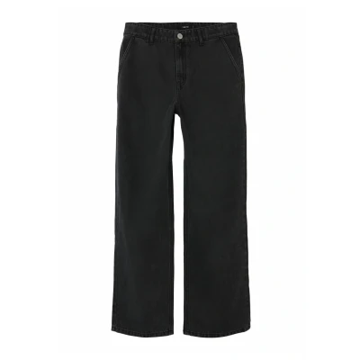 Image of LMTD Relaxed fit jeans for kids, Size: 10y, Black denim