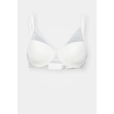 Image of Triumph Signature Sheer Underwired bra, Women&#039;s, Size: 32A, Ecru white