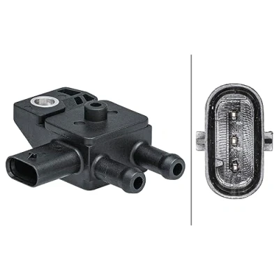 Image of Sensor, exhaust pressure HELLA 6PP 009 403 421