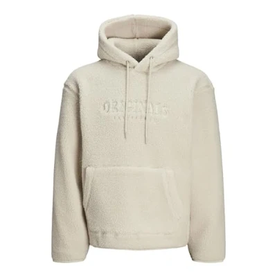 Image of Jack &amp; Jones Jorfrederiksberg Hoodie, Men&#039;s, Size: Medium, Oatmeal