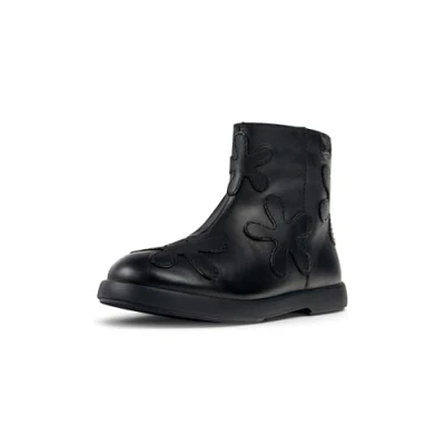 Image of Camper TWS Classic ankle boots for kids, Size: 7.5K, Black Leather