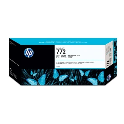Image of HP 772 CN633A 1 x Photo Black Ink cartridge For DesignJet Z5200, Z5200 PostScript, Z5400 PostScript ePrinter