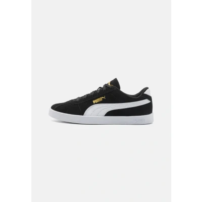 Image of Puma Unisex Kid&#039;s Club Ii Jr Sneaker, Black White Gold, 3 UK