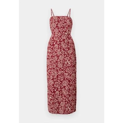 Image of ONLY Onljakiri Strap MIDI dress Cocktail / Party dress, Women&#039;s, Size: Medium, Sundried tomato