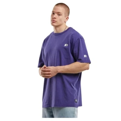 Image of Starter Essential Basic Tshirt, Men&#039;s, Size: XL, Purple acid washed