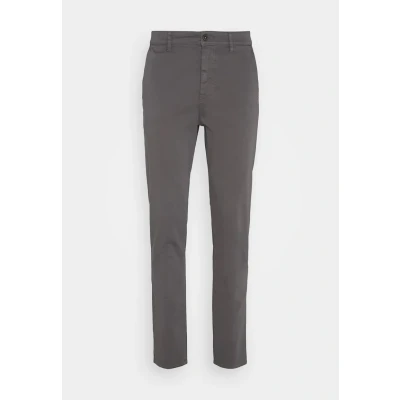 Image of BOSS Tapered Chinos, Men&#039;s, Size: 31x32, Charcoal