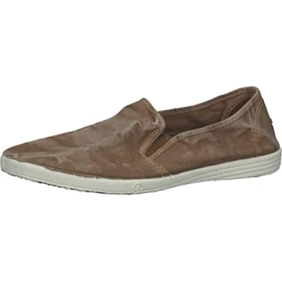 Image of Natural World Cangrejo Slipons beige, Men&#039;s, Size: 9, Beige Cotton