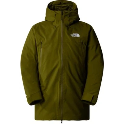 Image of The North Face Mountain Range Down Parka coat, Men&#039;s, Size: XXL, Forest olive