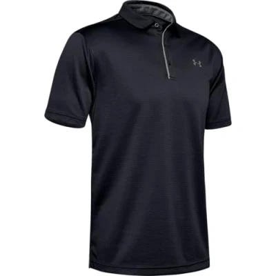 Image of Under Armour Polo shirt, Men&#039;s, Size: XXL, Black/graphite