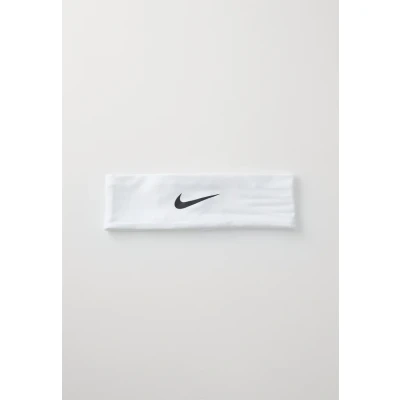 Image of Nike Performance FURY Classic Headband Ear warmers, Women&#039;s, Size: One Size, White/black