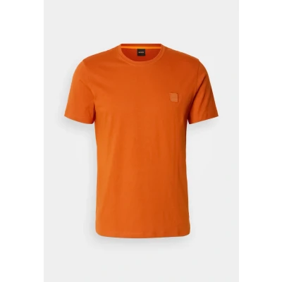 Image of BOSS Tales Basic Tshirt, Men&#039;s, Size: XS, Open orange