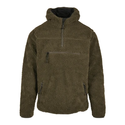 Image of Brandit Fleece jumper, Men&#039;s, Size: 6XL, Olive