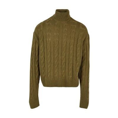 Image of Urban Classics BOXY ROLL NECK Jumper, Men&#039;s, Size: Small, Tiniolive