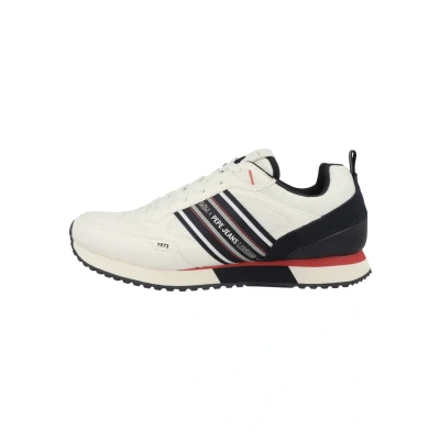 Image of Pepe Jeans Dublin Young M Trainers, Men&#039;s, Size: 10.5, White Suede