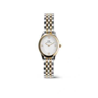 Image of Daniel Wellington DW00100811 Ladies Ophelia Mini Silver Gold 22mm Watch