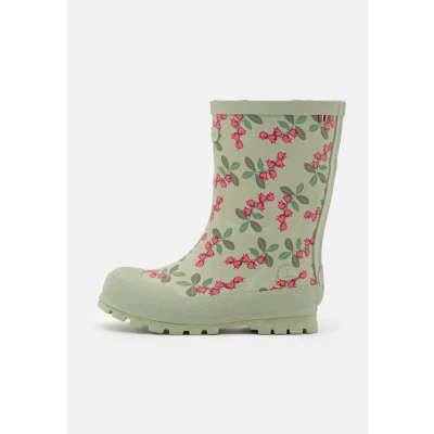 Image of Viking Jolly Print Rain Boot Unisex Kids, Mint Pink, 7 UK Wide, 5 Child Wide