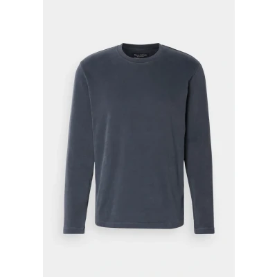 Image of Marc O&#039;Polo CREW Embroidery Long sleeved top, Men&#039;s, Size: XS, Navy