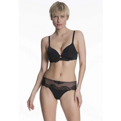 Image of Triumph Amourette Charm Tshirt bra, Women&#039;s, Size: 32A, Black