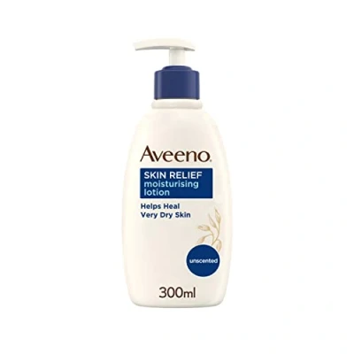 Image of Aveeno Skin Relief Nourishing Lotion Shea Butter 300ml