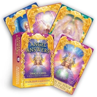 Image of Angel Answers Oracle Cards: A 44 Card Deck and Guidebook