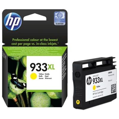 Image of HP CN056AE 933XL High Yield Original Ink Cartridge, Yellow, Single Pack