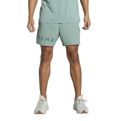 Image of PUMA Unisex M Cloudspun Branded 5&quot; Short Knitted Shorts