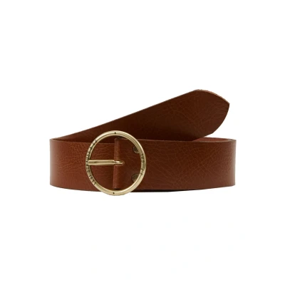 Image of Levi&#039;s Athena Belt, Women&#039;s, Size: 24, Medium brown