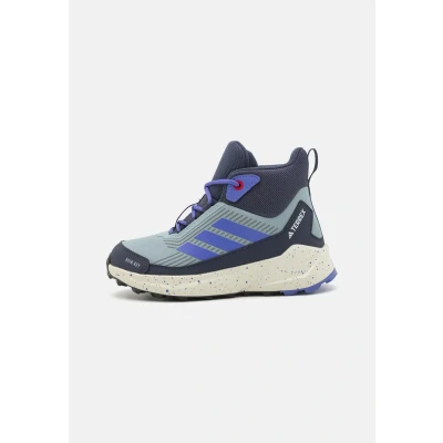 Image of Adidas Terrex Trailmaker 2 MID RAIN.RDY Unisex Hiking shoes for kids, Size: 6, Magic grey/semi blue/shadow navy Textile/synthetics