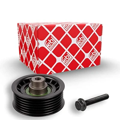 Image of Deflection/Guide Pulley, v ribbed belt FEBI BILSTEIN 33941
