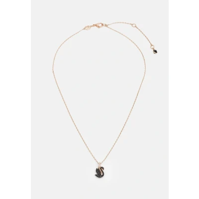 Image of Swarovski SWAN Necklace rosegoldcoloured, Women&#039;s, Size: One Size, Rosegold coloured