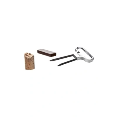 Image of Vacu Vin Corkscrew Two Prong Silver