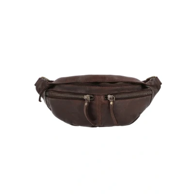 Image of Gusti Leder Acton Bum bag, Size: One Size, Dunkelbraun