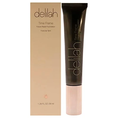 Image of delilah Time Frame Future Resist Foundation Broad Spectrum SPF20 (Various Shades) Maple