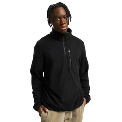 Image of Brandit Troyer Fleece jacket, Men&#039;s, Size: 5XL, Black