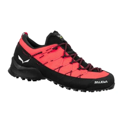 Image of Salewa Wildfire 2 W Hiking shoes, Women&#039;s, Size: 7.5, Fluo coral/black shoes