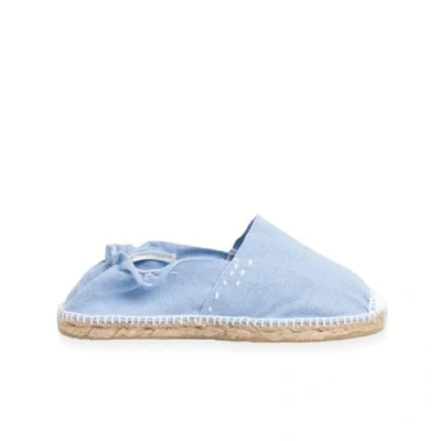 Image of Pisamonas CON Cinta Espadrilles for kids, Size: 2, Celeste Textile/synthetics