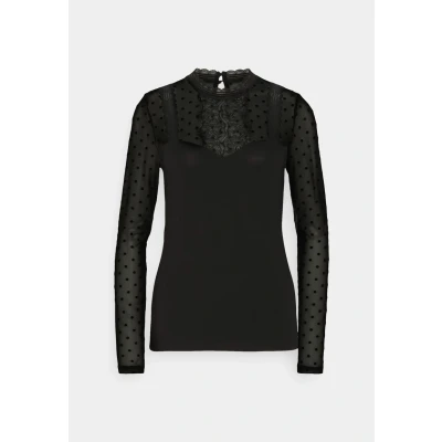 Image of Morgan Telly Long sleeved top, Women&#039;s, Size: 12, Noir