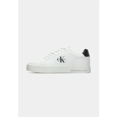 Image of Calvin Klein Women&#039;s Classic Cupsole Mono LTH Wn Yw0yw01902 Low Top, White Bright Black, 7 UK