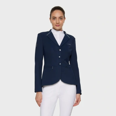 Image of Samshield Ladies Victorine Premium Show Jacket Camel UK8 Tan Horse &amp; Equestrian