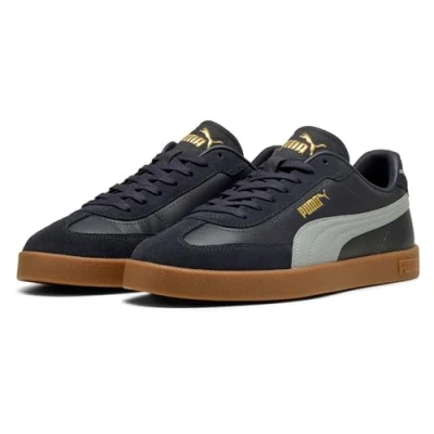 Image of Puma CLUB II ERA Unisex Trainers, Size: 5, New navy/cool mid gray Leather/synthetics